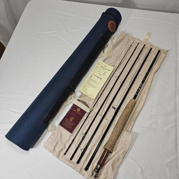 HARDY Gem Smuggler #4 7ft 9inch 5 Piece Fly Fishing Rod Made In England - Picture 2 of 15